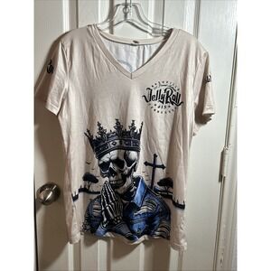 Jelly‎ Roll Beautifully Broken Shirt Womens XL Country Rock Tour Concert